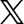 X